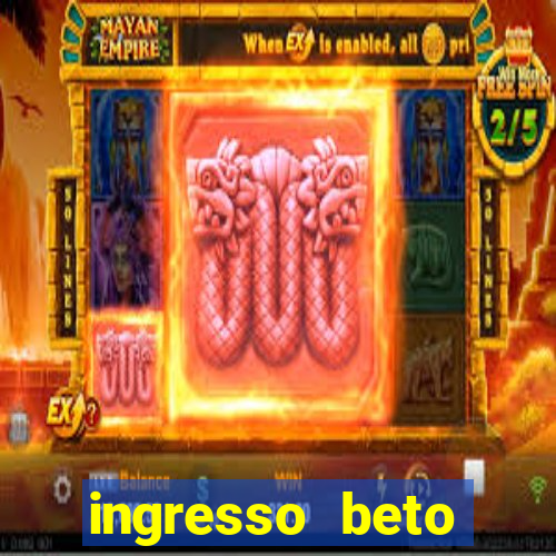 ingresso beto carrero com desconto